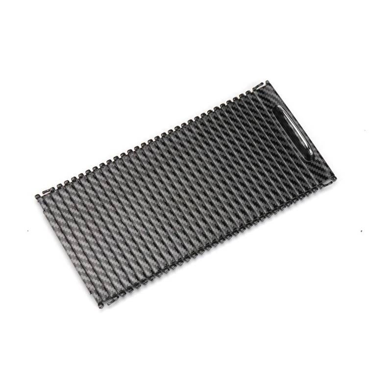 Mittelkonsole Panel Für W204 C180 C200 C220 W207 E W212 E260 Auto Mittelkonsole Armlehne Getränkehalter Rollladenrahmen Panel Mittelkonsole Frame(Model B Carbon Fiber) von KWAYA