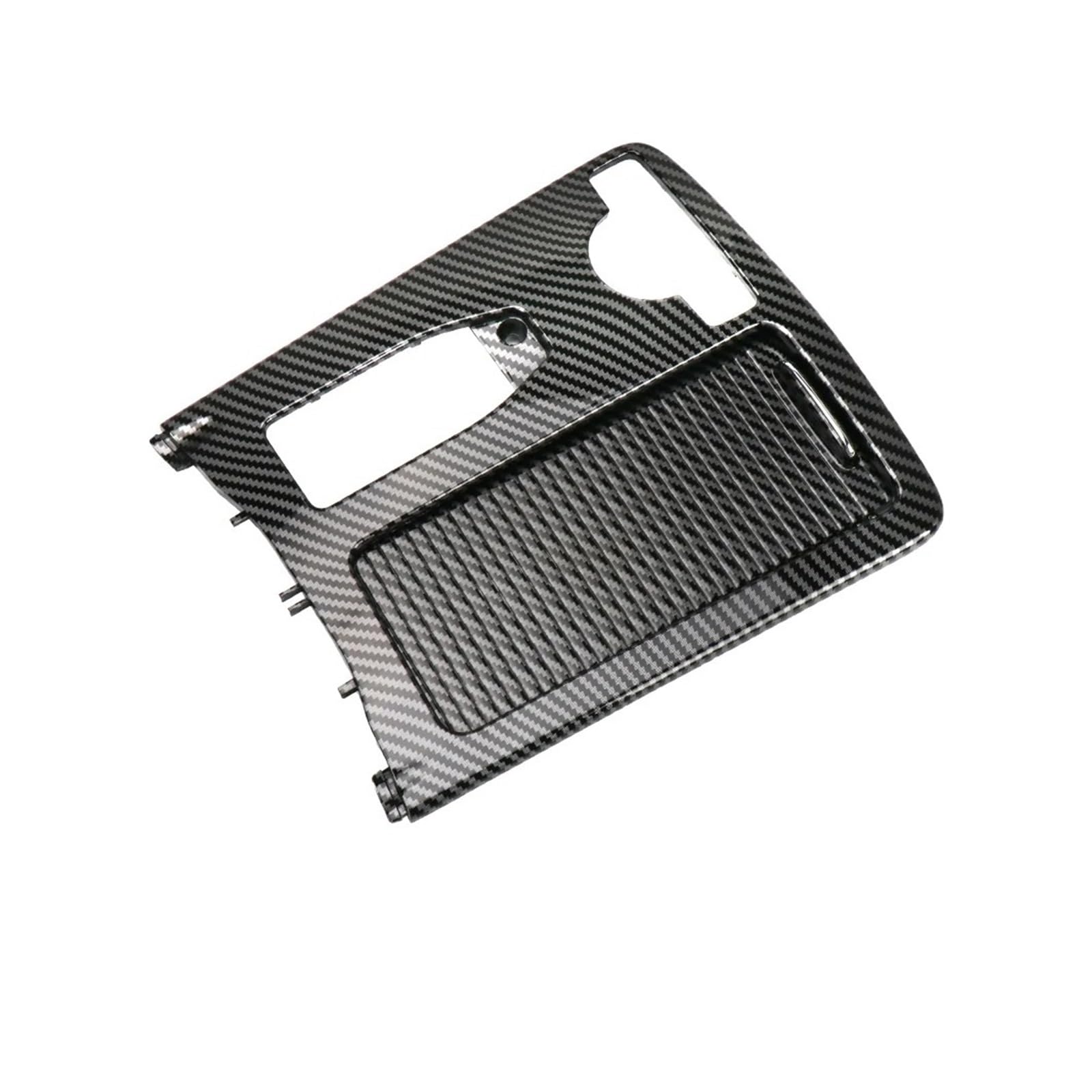 Mittelkonsole Panel Für W204 C180 C200 C220 W207 E W212 E260 Auto Mittelkonsole Armlehne Getränkehalter Rollladenrahmen Panel Mittelkonsole Frame(Model C Carbon Fiber) von KWAYA