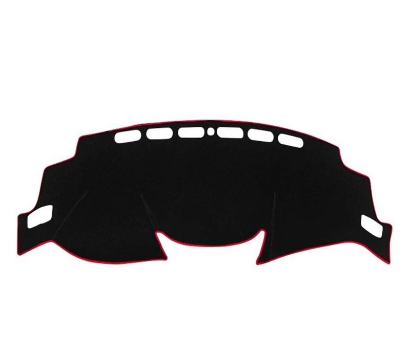 Mittelkonsole Panel Für X Für Trail T32 Für X-Trail 2014-2020 Instrumententafel Matte Teppiche Armaturenbrett Abdeckung Vermeiden Licht Pad Mittelkonsole Frame(A Red Side LHD) von KWAYA