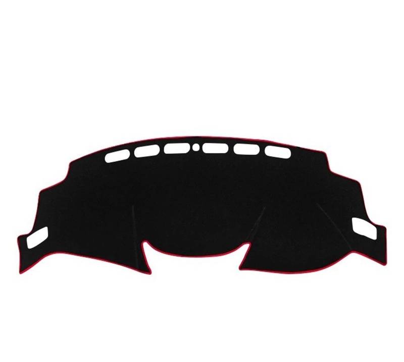 Mittelkonsole Panel Für X Für Trail T32 Für X-Trail 2014-2020 Instrumententafel Matte Teppiche Armaturenbrett Abdeckung Vermeiden Licht Pad Mittelkonsole Frame(A Red Side RHD) von KWAYA