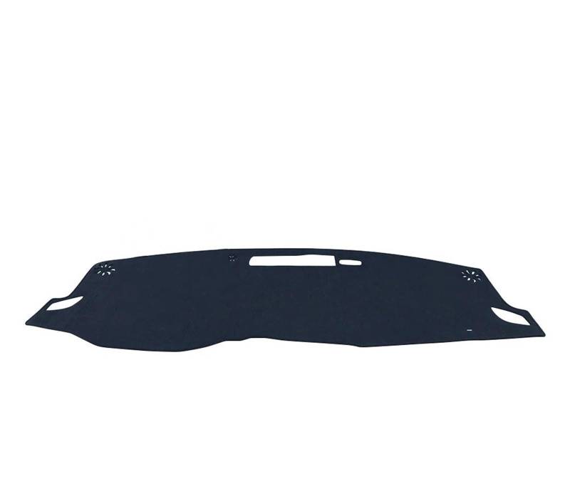 Mittelkonsole Panel Für X-Trail Für Xtrail T33 2021-2023 2024 Autoinstrumententisch rutschfeste Abdeckung Armaturenbrett Sonnenschutzmatte Mittelkonsole Frame(LHD Black No HUD) von KWAYA