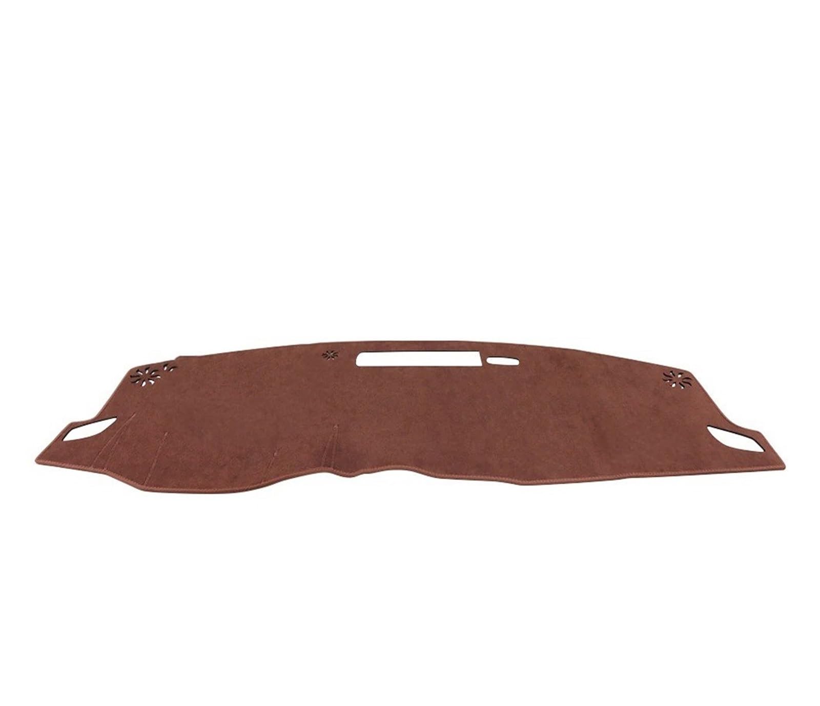 Mittelkonsole Panel Für X-Trail Für Xtrail T33 2021-2023 2024 Autoinstrumententisch rutschfeste Abdeckung Armaturenbrett Sonnenschutzmatte Mittelkonsole Frame(LHD Brown No HUD) von KWAYA