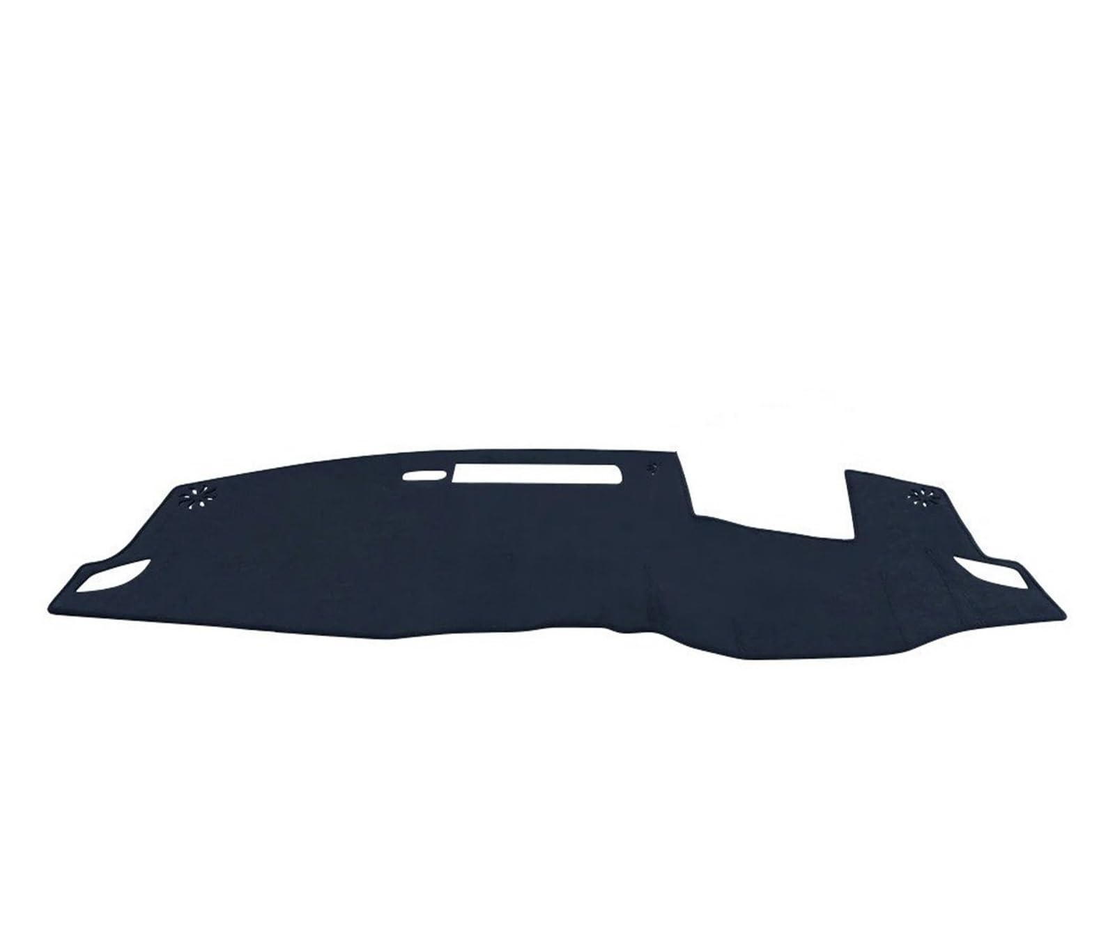 Mittelkonsole Panel Für X-Trail Für Xtrail T33 2021-2023 2024 Autoinstrumententisch rutschfeste Abdeckung Armaturenbrett Sonnenschutzmatte Mittelkonsole Frame(RHD Black with HUD) von KWAYA