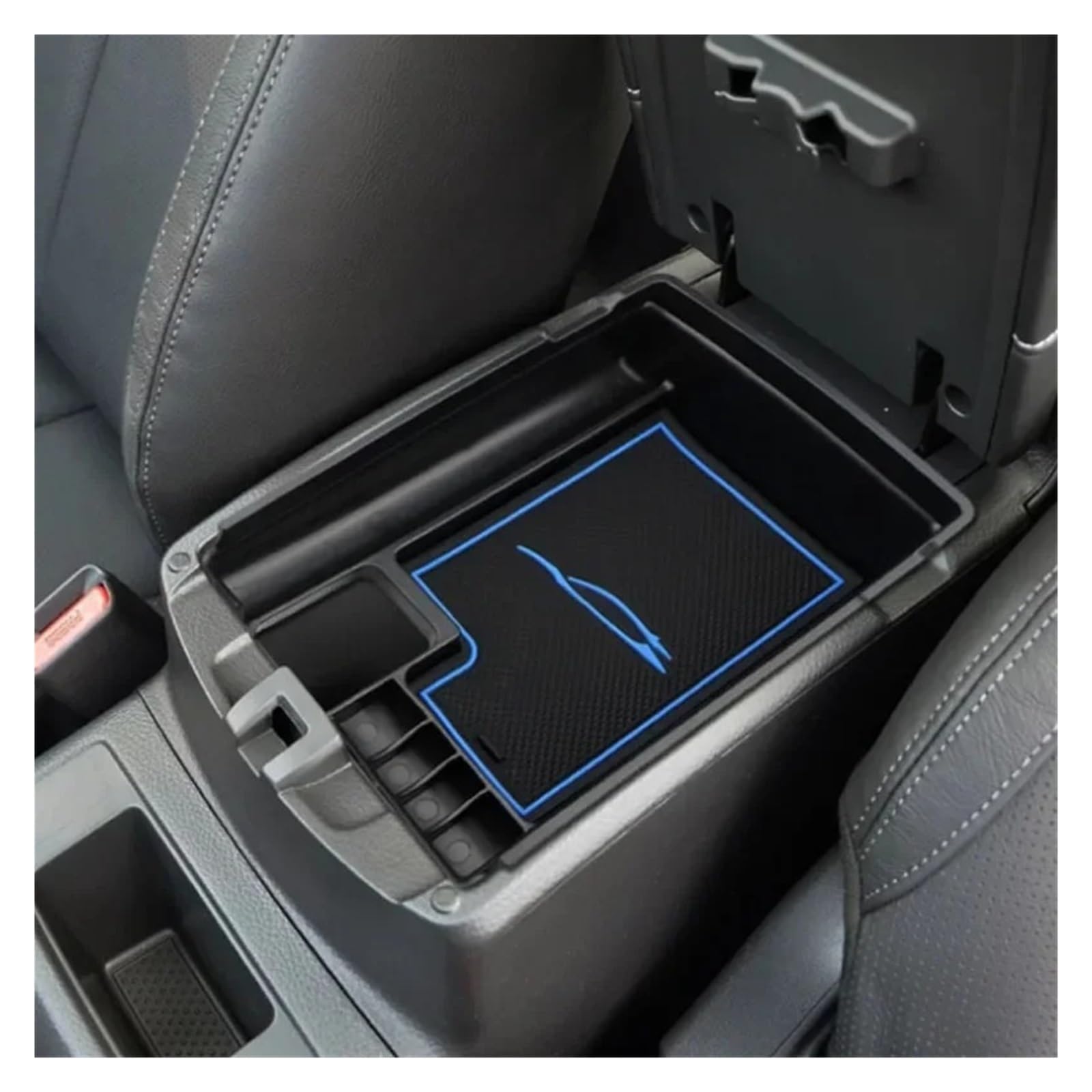 Mittelkonsole Panel Für X-Trail T32 Für Rogue 2014-2021 Autoinnenraum ABS Armlehnenbox Armlehne Handschuhfach Halter Koffer Palettencontainer Mittelkonsole Frame(Bl) von KWAYA