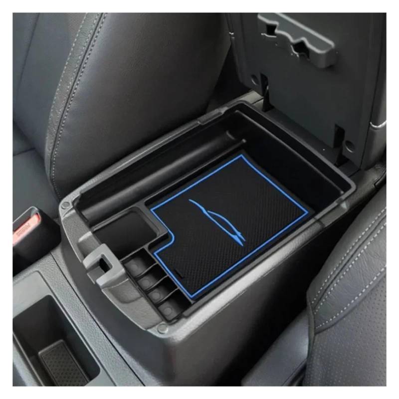 Mittelkonsole Panel Für X-Trail T32 Für Rogue 2014-2021 Autoinnenraum ABS Armlehnenbox Armlehne Handschuhfach Halter Koffer Palettencontainer Mittelkonsole Frame(Bl) von KWAYA