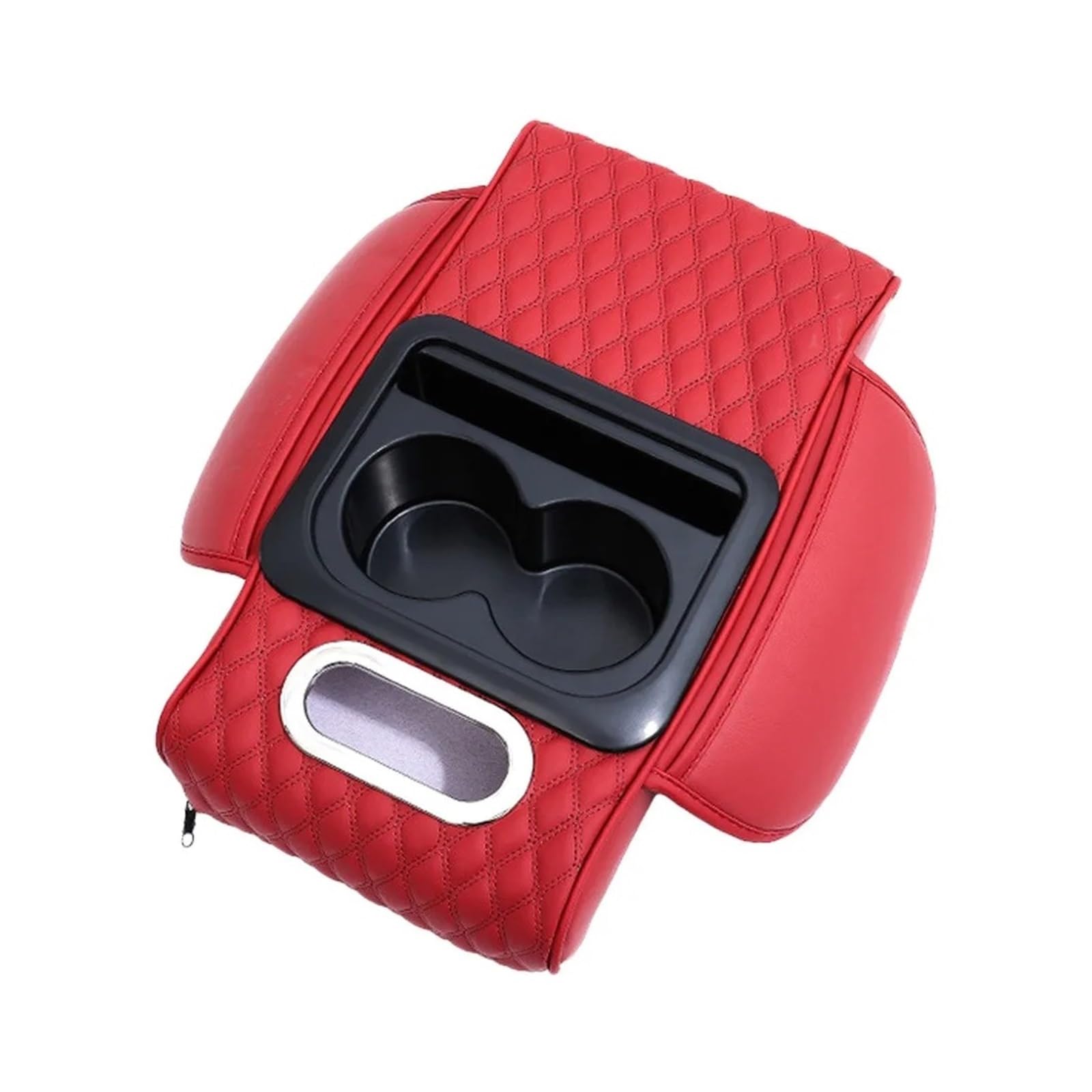 Mittelkonsole Panel Zur Erhöhung Der Armlehne Der Mittelkonsole Im Multifunktional Mit Getränkehalter Taschentuchbox Armlehnenpolster Aus Mittelkonsole Frame(Red) von KWAYA