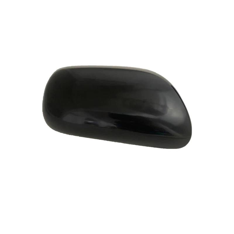 Seite Spiegel Kappen 1Pcs Für Yaris 2007-2013 Auto Rück Seite Spiegel Abdeckungen Kappe Schwarz Rückspiegelkappe(Black Right) von KWAYA