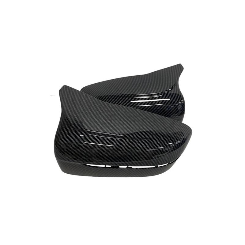 Seite Spiegel Kappen 2Pcs Für 3 4 5 7 8 Serie G20 G21 G28 G11 G12 G14 G15 G16 G30 G31 G38 G22 Auto Rückspiegel Abdeckung Rückspiegelkappe(Carbon Fiber Pattern) von KWAYA