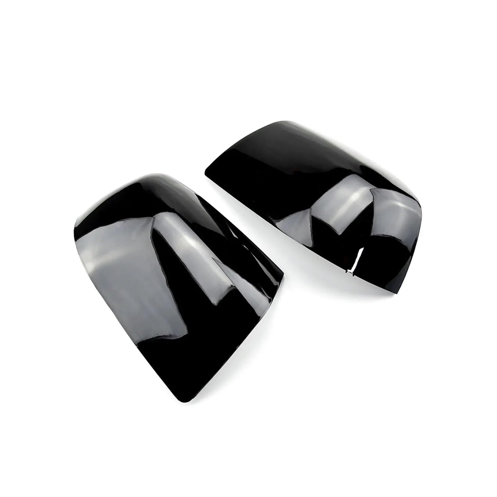 Seite Spiegel Kappen 2Pcs Für Focus MK2 2005 2006 2007 2008 Auto Rück Seite Spiegel Abdeckung Rückspiegelkappe(Gloss Black) von KWAYA