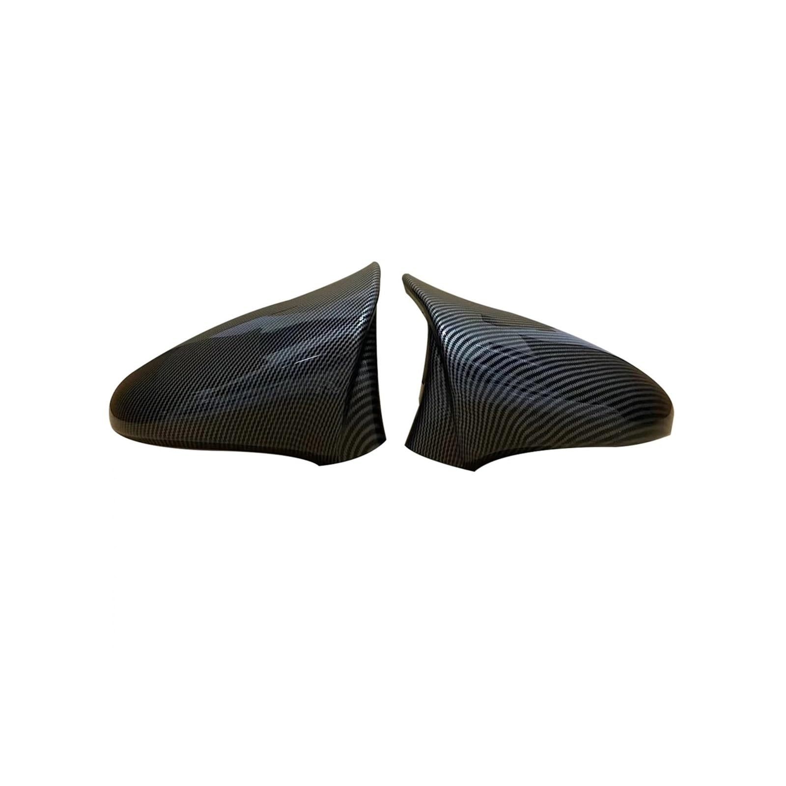 Seite Spiegel Kappen 2Pcs Für Lexus is ES GS LS CT RC F-Sport IS200 IS250 IS300 IS350 2014-2020 Auto Rückspiegel Abdeckung Rückspiegelkappe(Carbon Fiber Look) von KWAYA