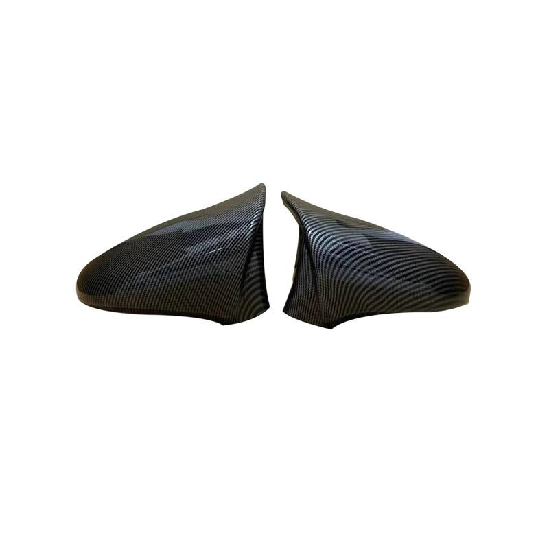 Seite Spiegel Kappen 2Pcs Für Lexus is ES GS LS CT RC F-Sport IS200 IS250 IS300 IS350 2014-2020 Auto Rückspiegel Abdeckung Rückspiegelkappe(Carbon Fiber Look) von KWAYA