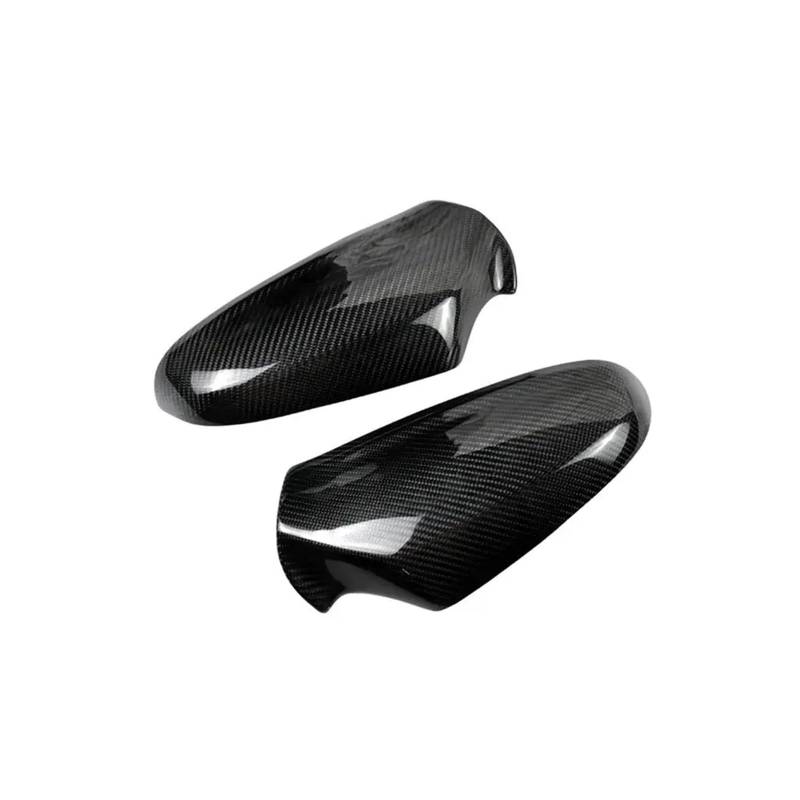 Seite Spiegel Kappen 2Pcs Für Opel Für Vauxhall Für Astra H 2004-2009 Auto Seite Flügel Spiegel Abdeckung Carbon Faser Rückspiegelkappe von KWAYA