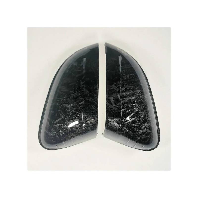 Seite Spiegel Kappen 2Pcs Für Passat B8 Für Variante Für Arteon 2016 2017 2018 2019 Auto Seite Spiegel Kappen Geschmiedet Carbon Rückspiegelkappe(No blind Spot Hole) von KWAYA
