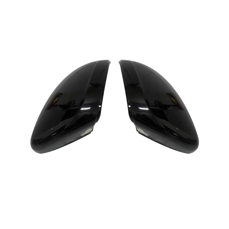 Seite Spiegel Kappen 2Pcs Für Peugeot 208 2008 2012-2018 Auto Rückspiegel Abdeckung Borte Links Rechts Rückspiegelkappe(Black) von KWAYA