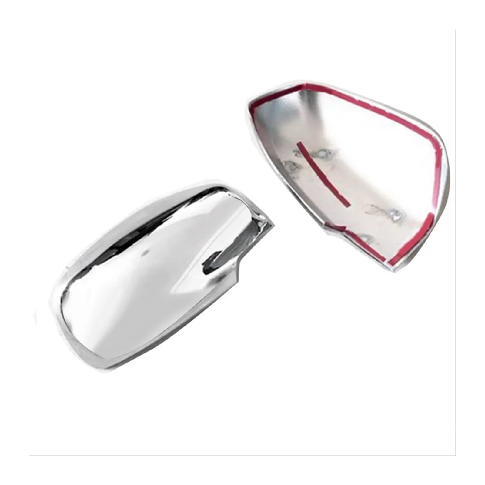 Seite Spiegel Kappen 2Pcs Für Suzuki Für Swift 2005 2006 2007 Auto Rückspiegel Fall Abdeckung Auto Zubehör Rückspiegelkappe von KWAYA