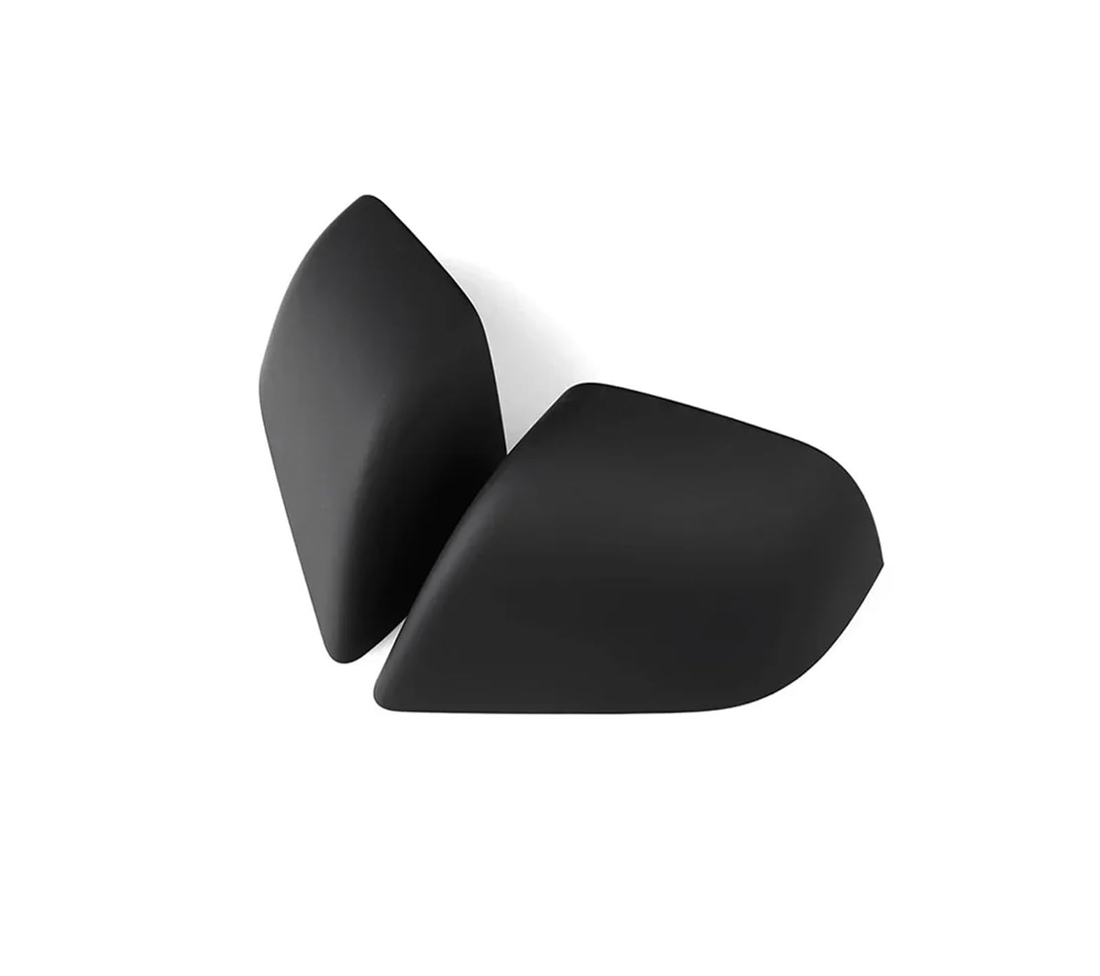 Seite Spiegel Kappen 2Pcs Für Tesla Für Modell 3 2017 2018 2019 2020 2021 2022 2023 2024 2025 Auto Rückspiegel Kappen Rückspiegelkappe(Matte Black) von KWAYA
