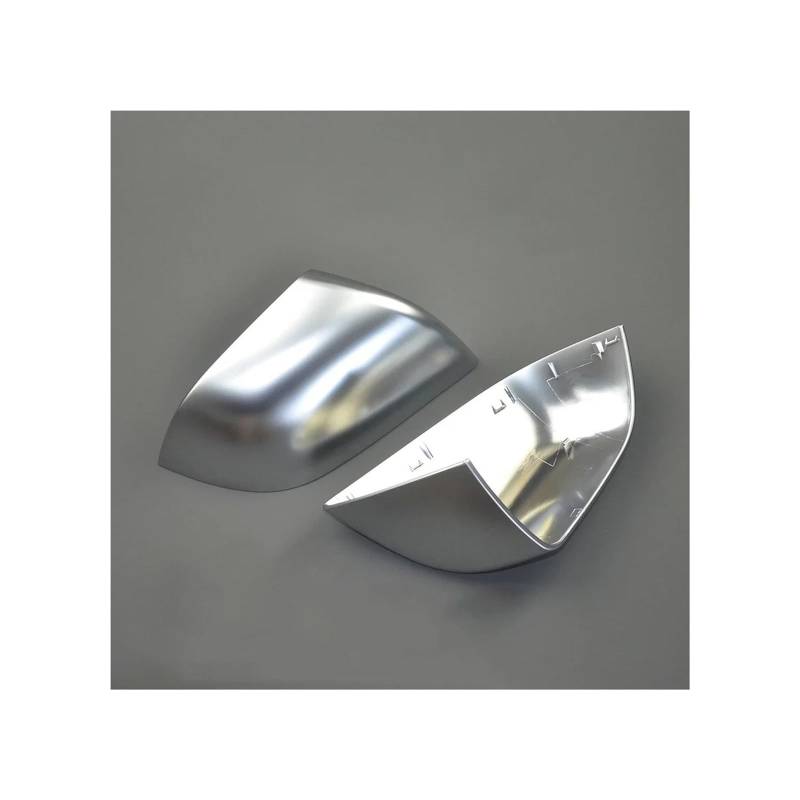 Seite Spiegel Kappen 2Pcs Für Tesla Für Modell 3 2017 2018 2019 2020 2021 2022 2023 2024 2025 Auto Rückspiegel Kappen Rückspiegelkappe(Silver) von KWAYA