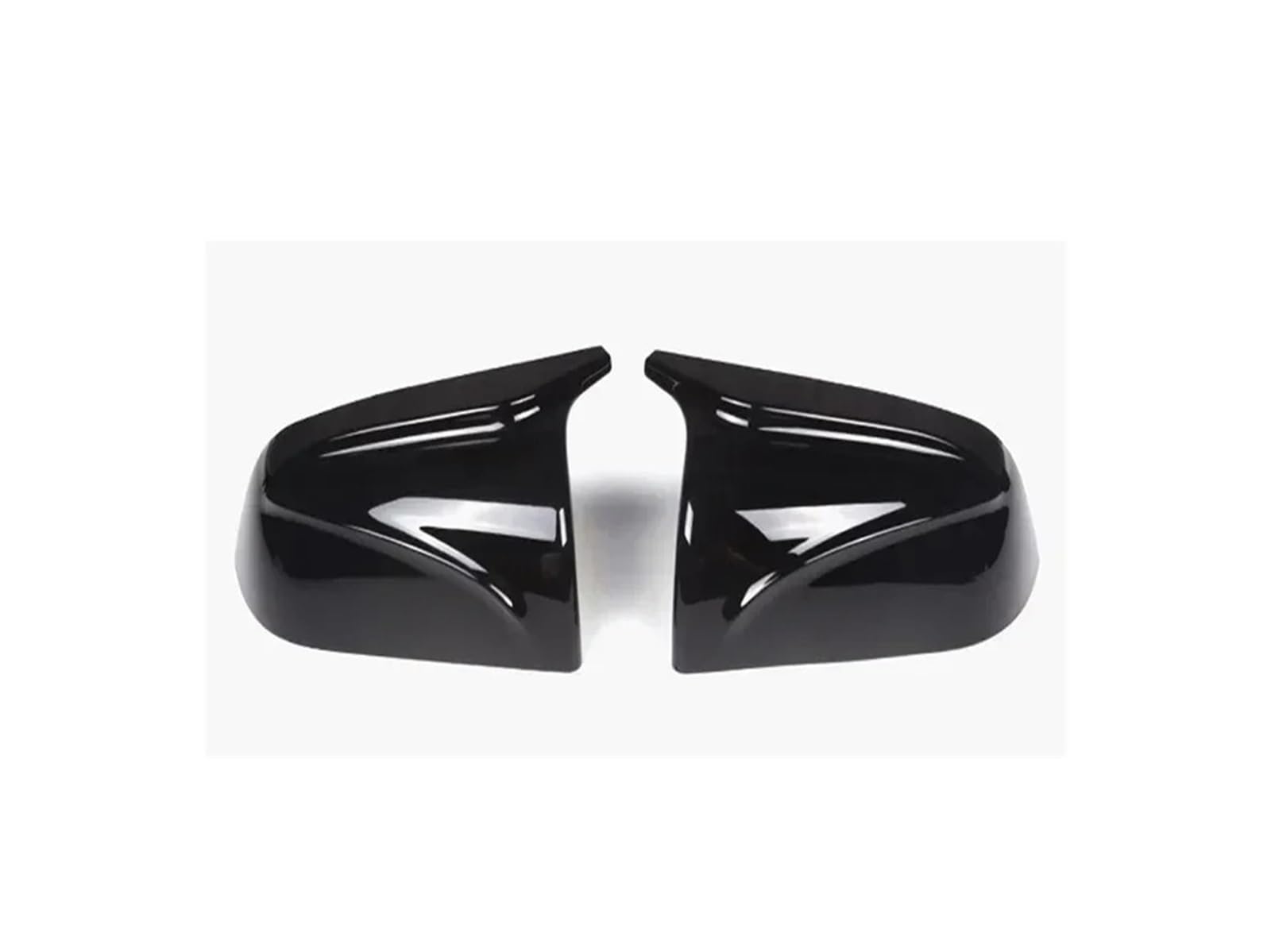 Seite Spiegel Kappen 2Pcs Für Tesla Für Modell 3 2017-2020 Auto Rückspiegel Abdeckung Helle Matte Carbon Rückspiegelkappe(1 Pair Black) von KWAYA
