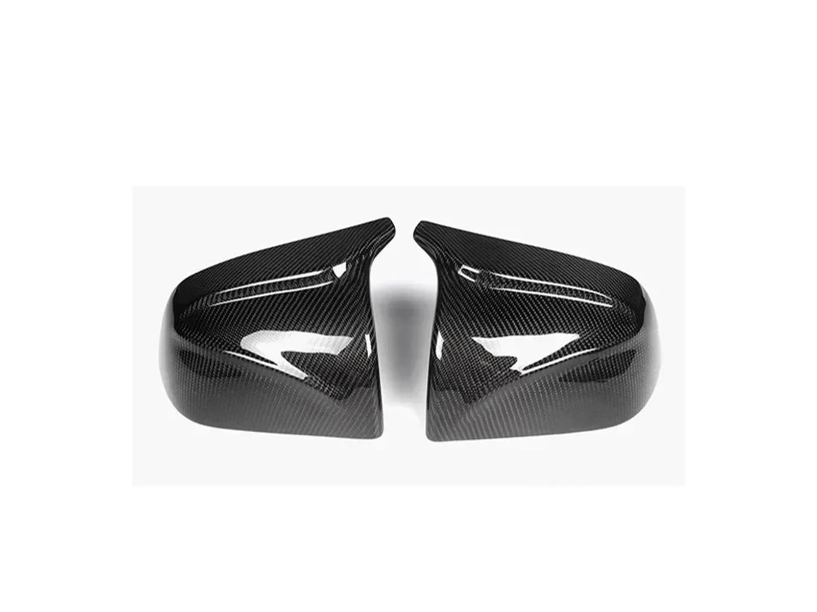 Seite Spiegel Kappen 2Pcs Für Tesla Für Modell 3 2017-2020 Auto Rückspiegel Abdeckung Helle Matte Carbon Rückspiegelkappe(1 Set Carbon Pattern) von KWAYA