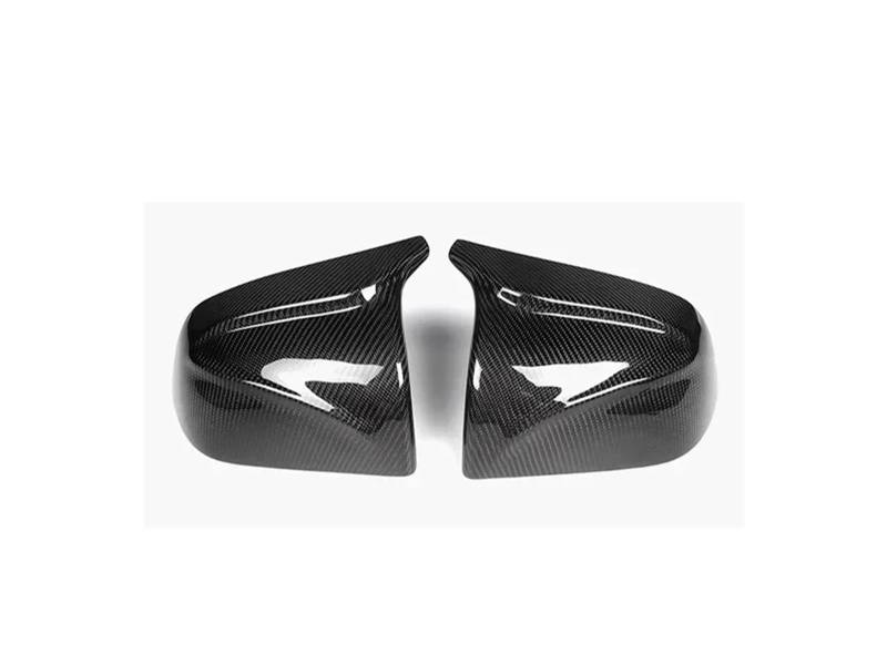 Seite Spiegel Kappen 2Pcs Für Tesla Für Modell 3 2017-2020 Auto Rückspiegel Abdeckung Helle Matte Carbon Rückspiegelkappe(1 Set Carbon Pattern) von KWAYA