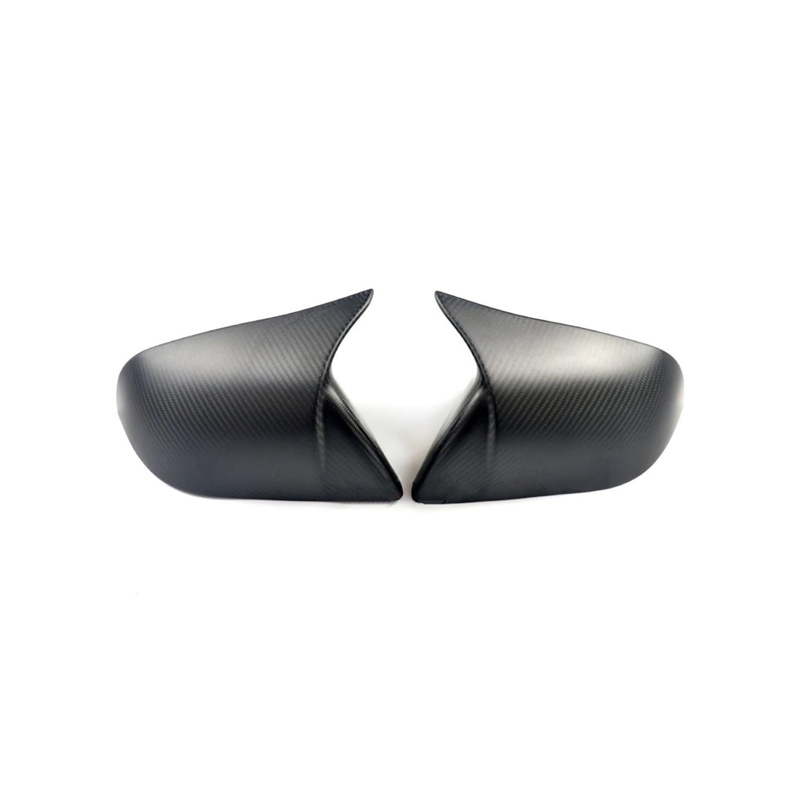 Seite Spiegel Kappen 2Pcs Für Tesla Für Modell 3 Für Modell Für Y 2019-2023 Auto Rückspiegel Shell Carbon Fiber Rückspiegelkappe(Matte Carbon 3) von KWAYA