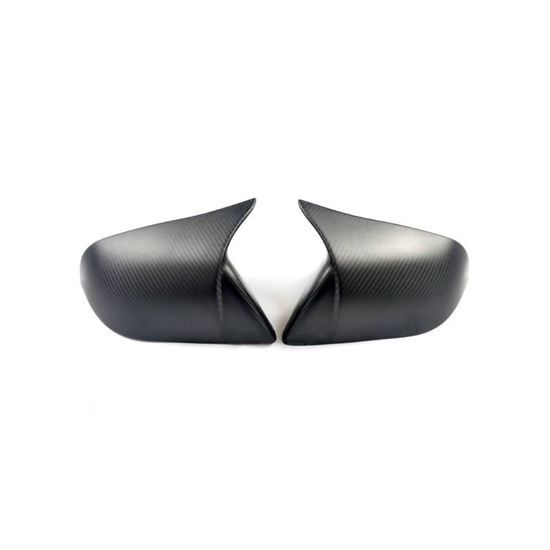 Seite Spiegel Kappen 2Pcs Für Tesla Für Modell 3 Für Modell Für Y 2019-2023 Auto Rückspiegel Shell Carbon Fiber Rückspiegelkappe(Matte Carbon Y) von KWAYA