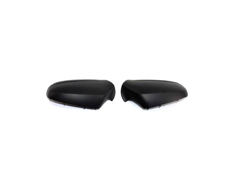 Seite Spiegel Kappen 2Pcs Für Vauxhall Für Opel Für Astra H 2004-2009 Auto Rück Seite Spiegel Kappe Matte Schwarz Rückspiegelkappe von KWAYA