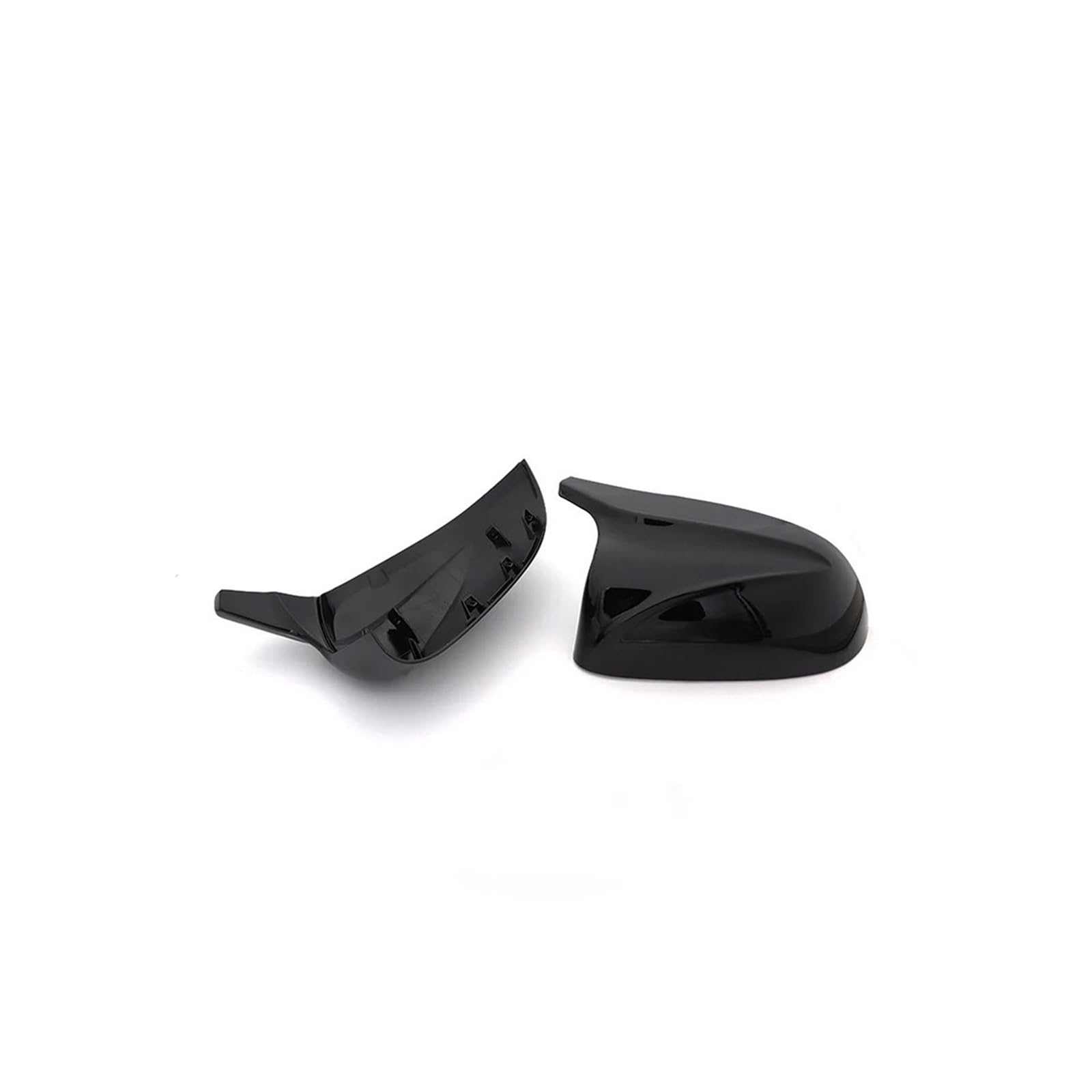 Seite Spiegel Kappen 2Pcs Für X3 Für X4 Für X5 Für X6 Für X7 G01 G02 G05 G06 G07 2018-2022 Auto Rück Kappe Carbon Faser Rückspiegelkappe(Black) von KWAYA