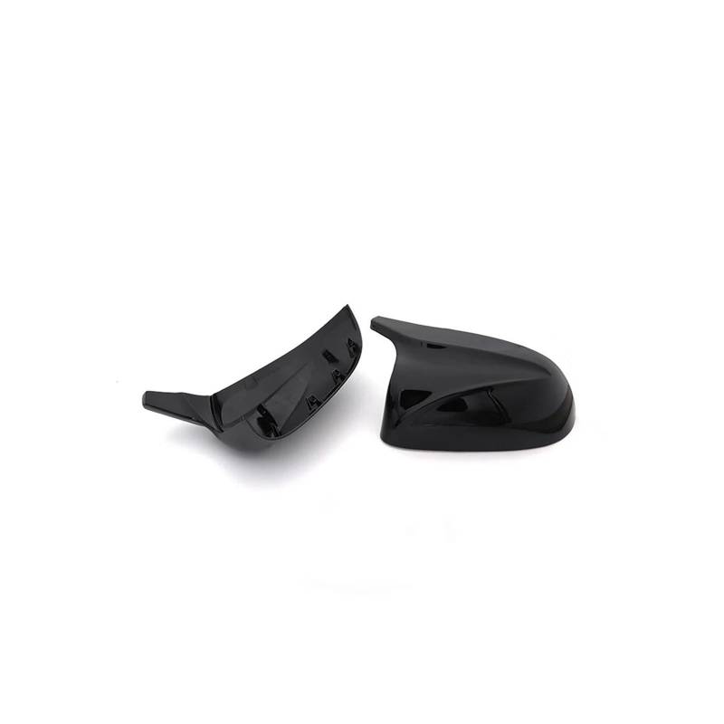 Seite Spiegel Kappen 2Pcs Für X3 Für X4 Für X5 Für X6 Für X7 G01 G02 G05 G06 G07 2018-2022 Auto Rück Kappe Carbon Faser Rückspiegelkappe(Black) von KWAYA
