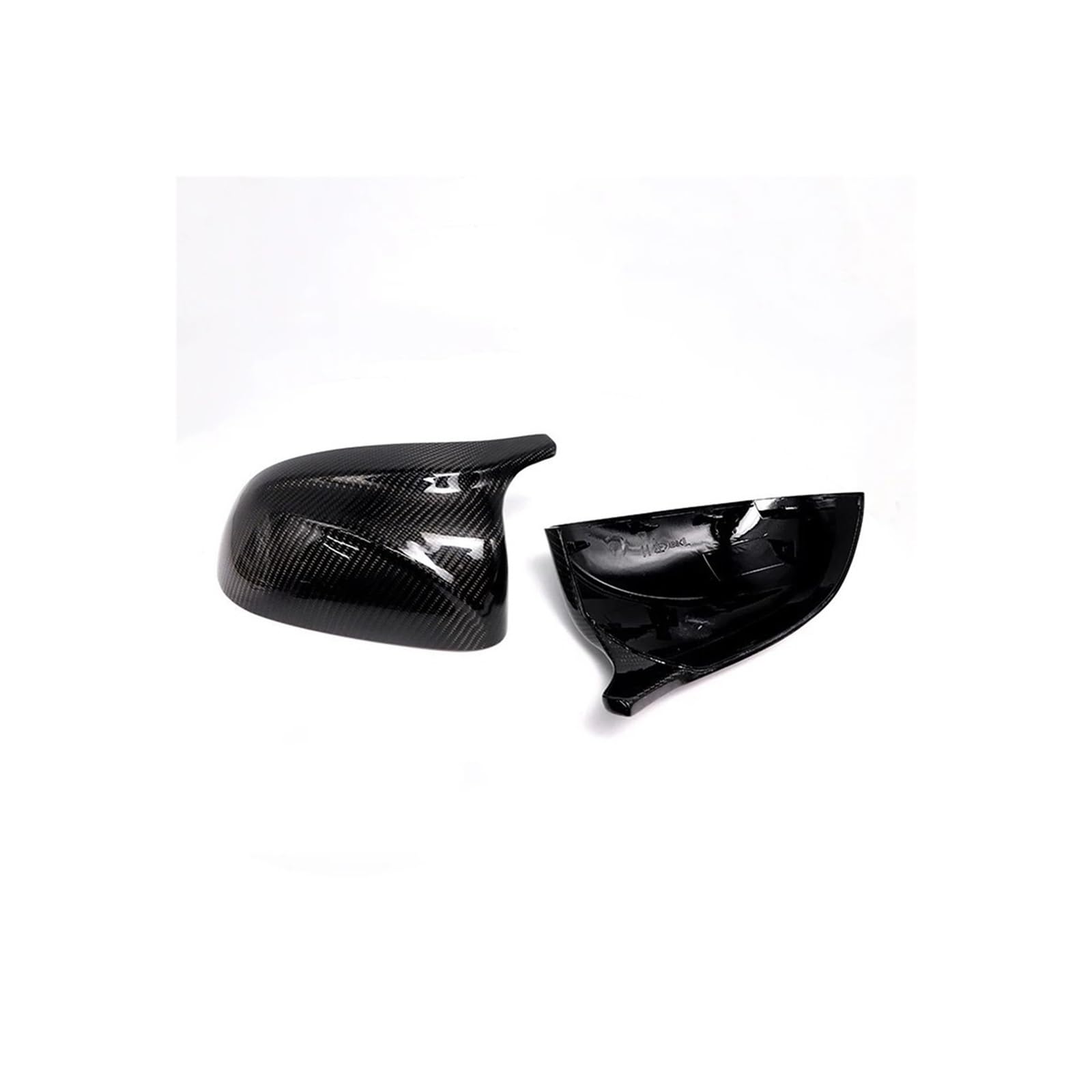 Seite Spiegel Kappen 2Pcs Für X3 Für X4 Für X5 Für X6 Für X7 G01 G02 G05 G06 G07 2018-2022 Auto Rück Kappe Carbon Faser Rückspiegelkappe(Carbon Fiber) von KWAYA