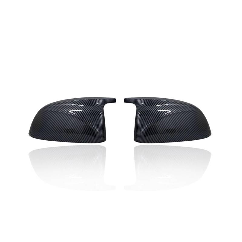 Seite Spiegel Kappen 2Pcs Für X3 G01 Für X4 G02 Für X5 G05 Für X6 G06 Für X7 G07 2018 2019 2020 Auto Rückspiegel Abdeckung Rückspiegelkappe(Carbon Fiber) von KWAYA