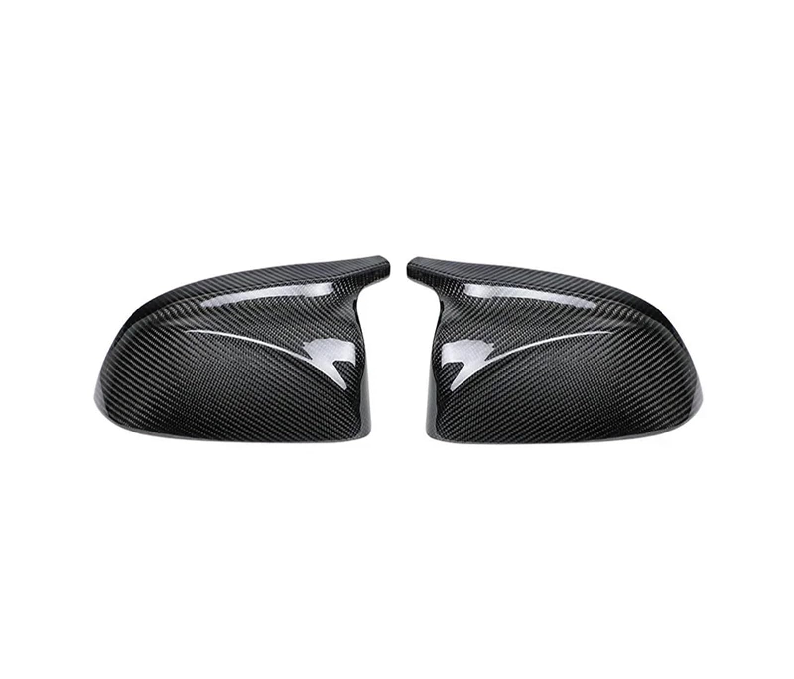 Seite Spiegel Kappen 2Pcs Für X3 G01 Für X4 G02 Für X5 G05 Für X6 G06 Für X7 G07 2018-2020 Auto Rückspiegel Abdeckung Carbon Faser Rückspiegelkappe(Carbon Fiber) von KWAYA