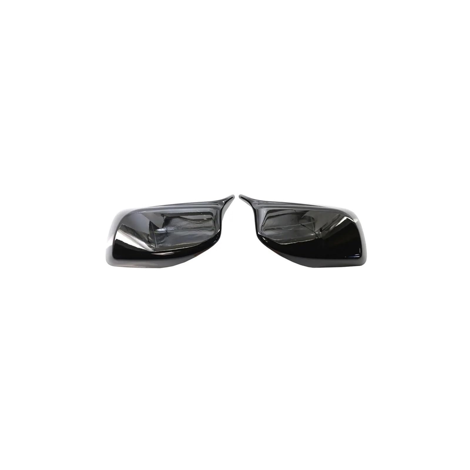 Seite Spiegel Kappen Für 5 Series E60 E61 E63 E64 520i 525i 528i 528xi 530i 2004-2008 Auto-Rückspiegelabdeckung Rückspiegelkappe(Black One Pair) von KWAYA