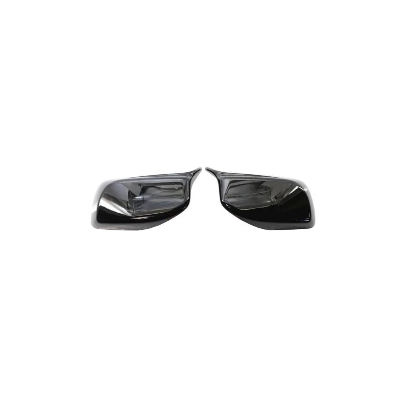 Seite Spiegel Kappen Für 5 Series E60 E61 E63 E64 520i 525i 528i 528xi 530i 2004-2008 Auto-Rückspiegelabdeckung Rückspiegelkappe(Black One Pair) von KWAYA