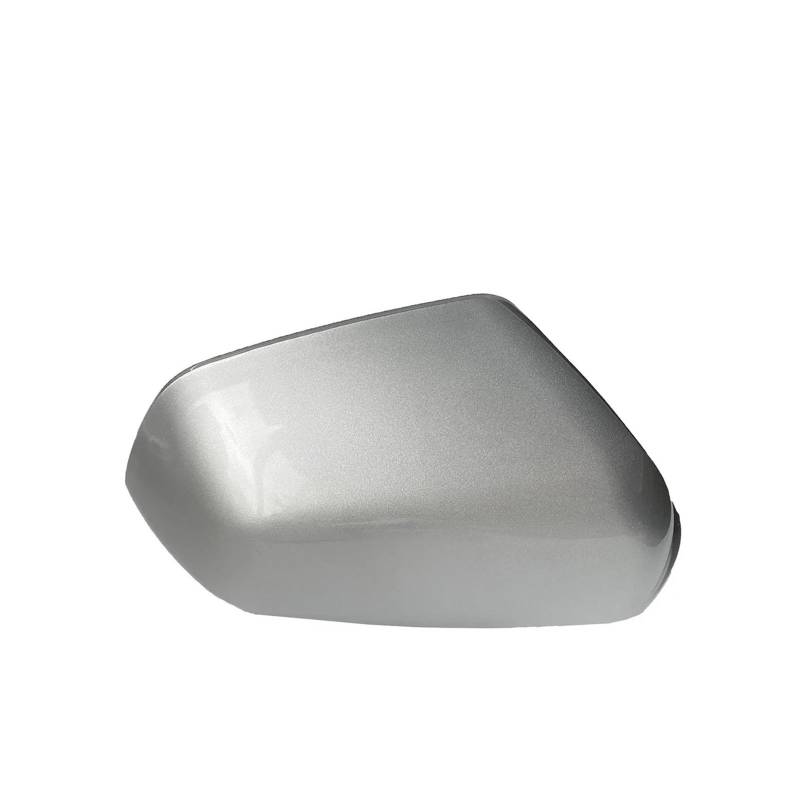 Seite Spiegel Kappen Für Cross Für Polo 4 9N 2006-2011 Für Octavia 2007-2012 Auto Rückspiegel Shell Cover Silber Außen Rückspiegelkappe(Right-1PC) von KWAYA