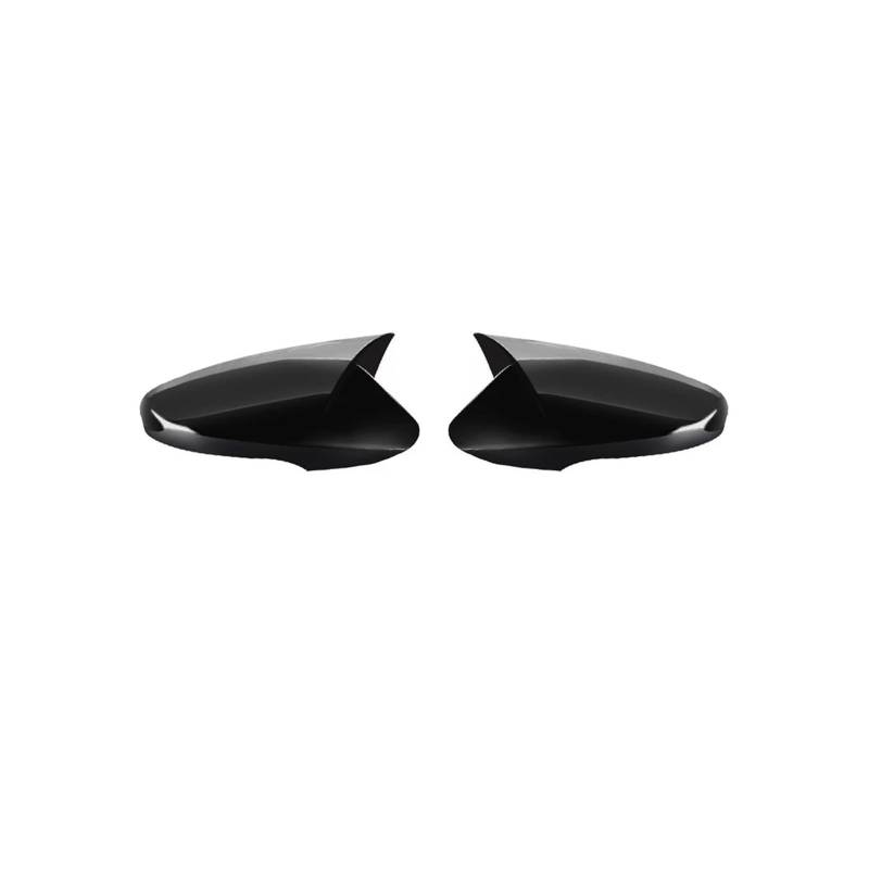 Seite Spiegel Kappen Für Hyundai Für Veloster 2012-2018 Auto Rückspiegel Abdeckung Außen Caps Carbon Rückspiegelkappe(Bright Black) von KWAYA