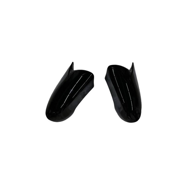 Seite Spiegel Kappen Für Qashqai J10 2007-2014 Auto Seite Tür Rückspiegel Abdeckung Links Rechts Rückspiegelkappe(Glossy Black) von KWAYA