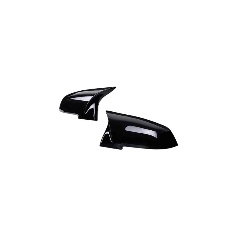 Seite Spiegel Kappen Für Serie 1 2 3 4 X M 220i 328i 420i F20 F21 F22 F23 F30 F32 F33 F36 Für X1 Auto Rückspiegel Abdeckung Rückspiegelkappe(Bright Black) von KWAYA