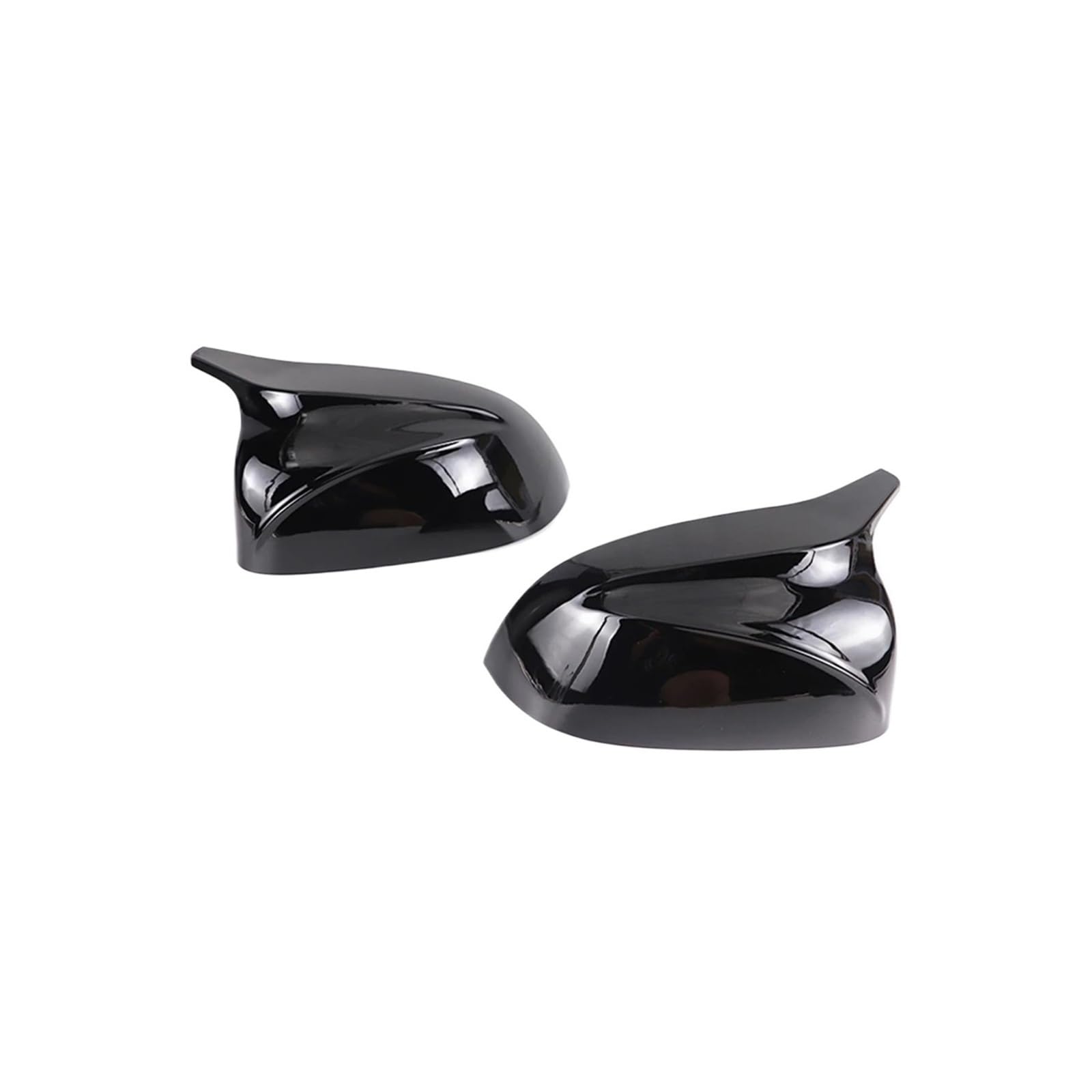 Seite Spiegel Kappen Für X3 G01 Für X4 G02 Für X5 G05 Für X6 G06 Für X7 G07 2018-2020 Rückspiegelabdeckung Rückspiegelkappe(Bright Black) von KWAYA