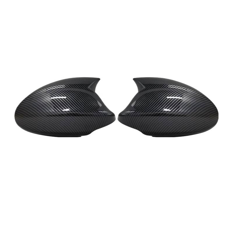 Spiegelabdeckungen Für 3 1 Serie M E90 E91 E92 E93 E81 E87 E82 E88 Glanz Carbon Fiber Rückspiegel Abdeckungen Kappe Zubehör Ersatz Außenspiegelkappen(Carbon Fiber) von KWAYA
