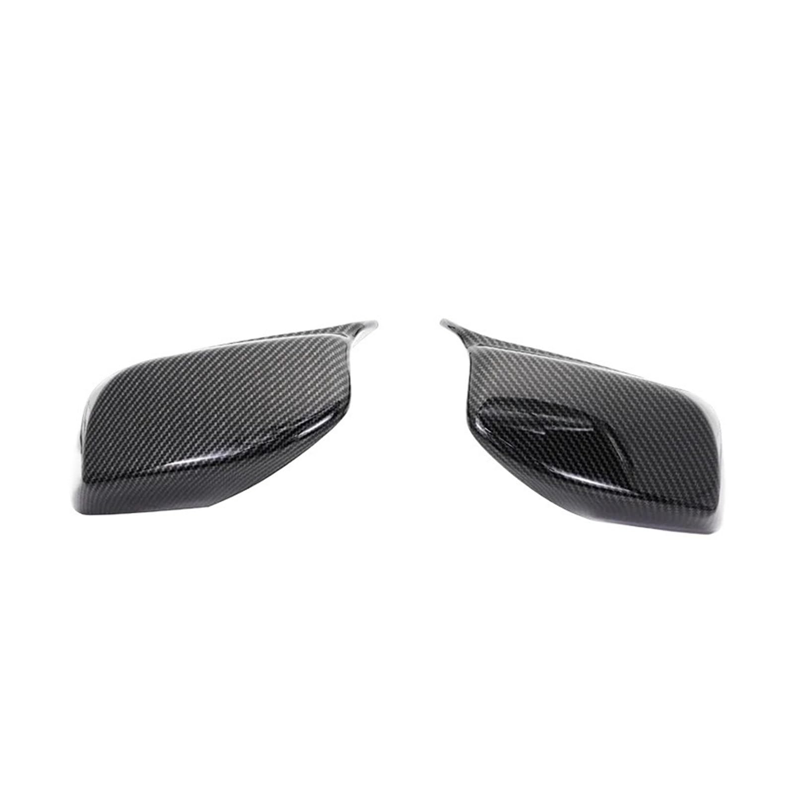 Spiegelabdeckungen Für 5 Series E63 E64 E60 E61 2004-2008 Für 520i 525i 528i 528xi 530i Carbon Fiber Look Schwarze Rückspiegel-Abdeckkappen Außenspiegelkappen(Carbon Fiber Pattern) von KWAYA