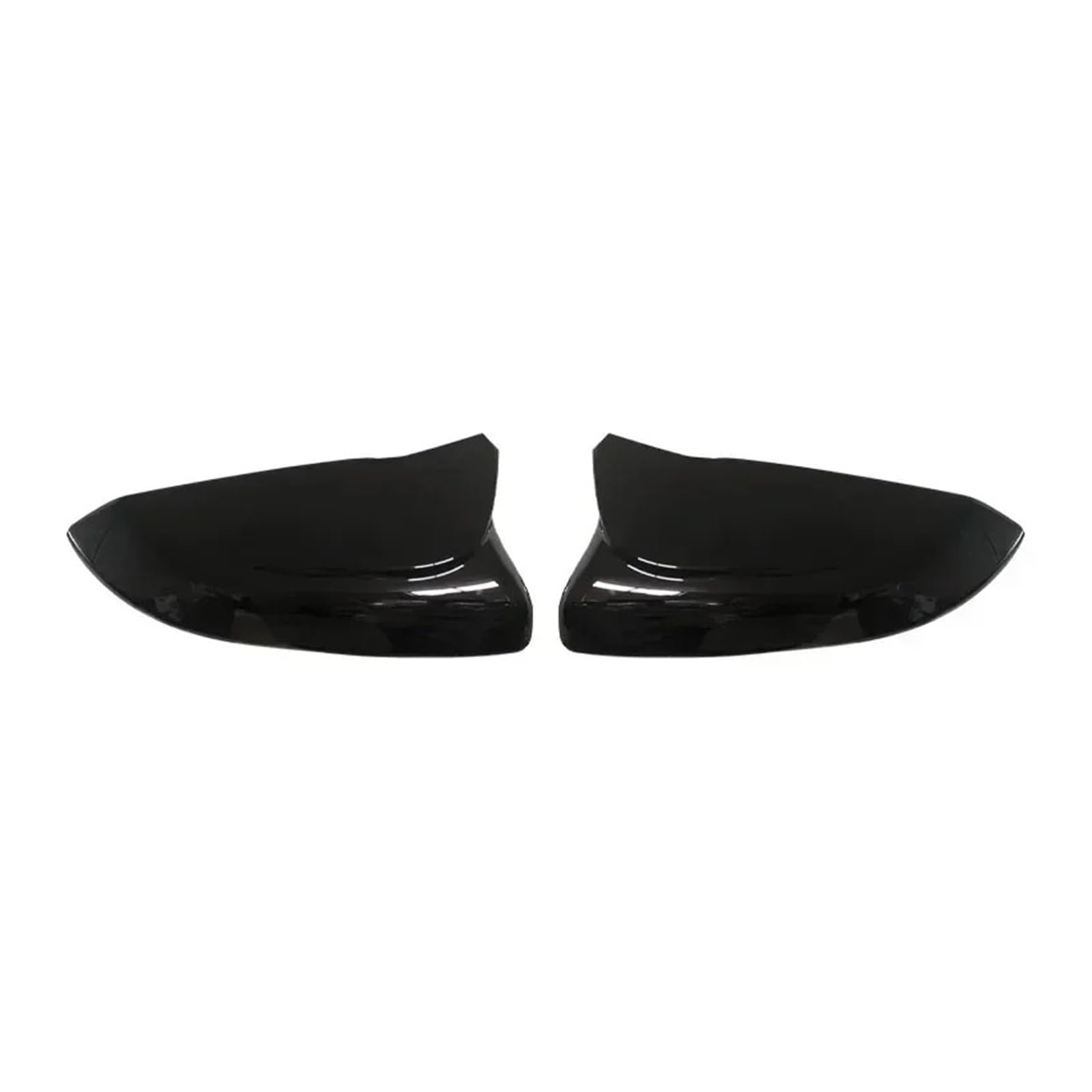 Spiegelabdeckungen Für Civic 10. 2016 2017 2018 2019 2020 Carban Auto Rückspiegel Seitenspiegel Abdeckung Flügelkappe Außentür Aufkleber Fall Trim Außenspiegelkappen(Bright Black) von KWAYA