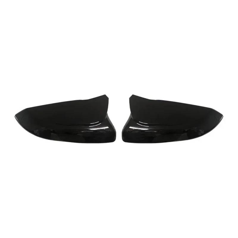 Spiegelabdeckungen Für Civic 10. 2016 2017 2018 2019 2020 Carban Auto Rückspiegel Seitenspiegel Abdeckung Flügelkappe Außentür Aufkleber Fall Trim Außenspiegelkappen(Bright Black) von KWAYA