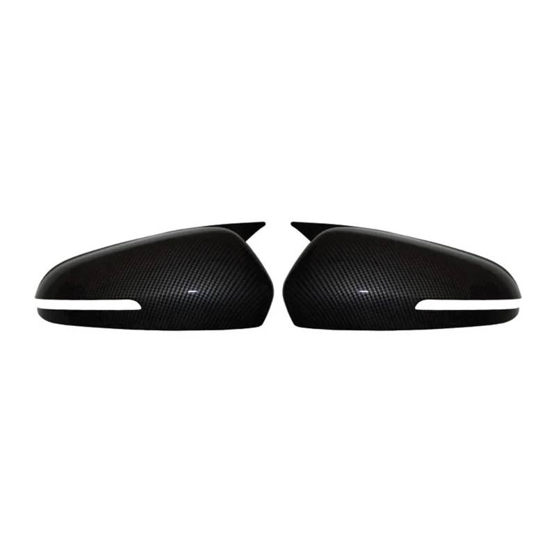 Spiegelabdeckungen Für Hyundai Für IX25 2020-2023 Seitenrückspiegel-Abdeckkappe Rückspiegelabdeckungen Türflügelspiegelkappen Autozubehör Außenspiegelkappen(Carbon Fiber Pattern) von KWAYA