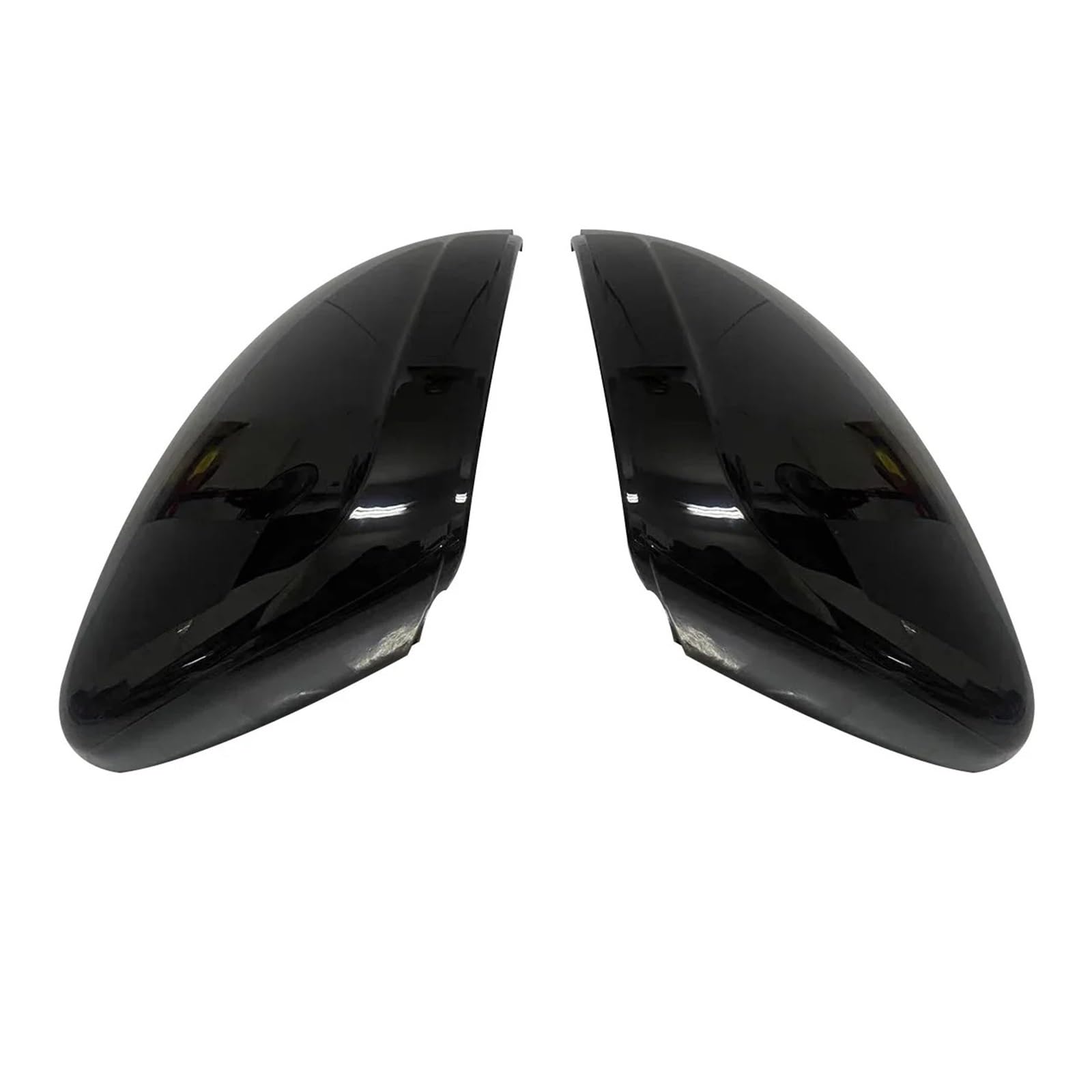 Spiegelabdeckungen Für Peugeot 208 2008 2012-2018, 2 Stück, Links Und Rechts, Seitentür, Rückspiegelabdeckung, Zierleisten, Autozubehör, Ersatz Außenspiegelkappen(Black) von KWAYA