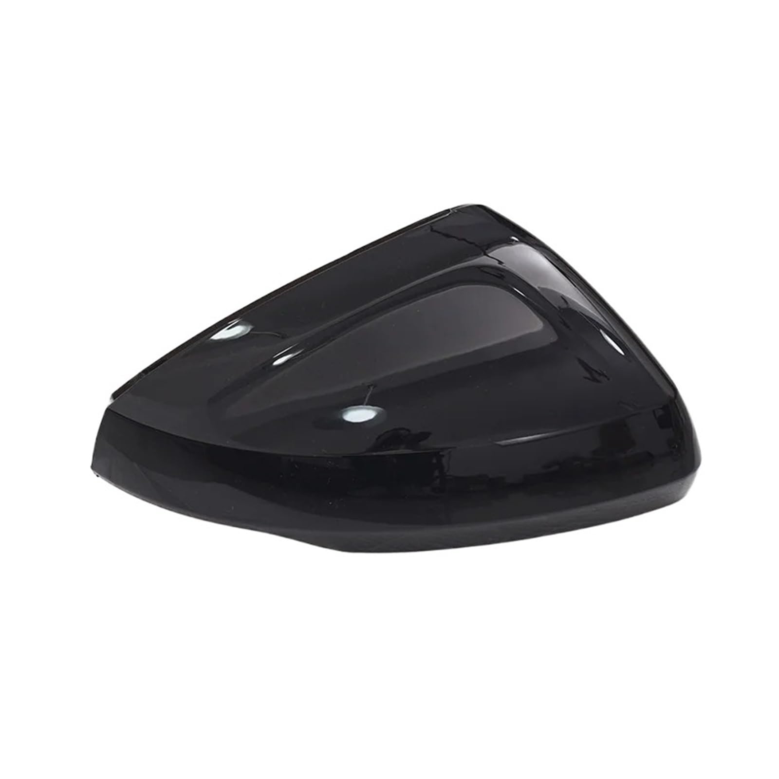 Spiegelabdeckungen Für Polo MK6 2019 2020 2021 2022 2023 Schwarz Glänzend Seitentür Flügelspiegel Abdeckkappe Fall 2G0 857 537 Außenspiegelkappen(Glass Black Right) von KWAYA