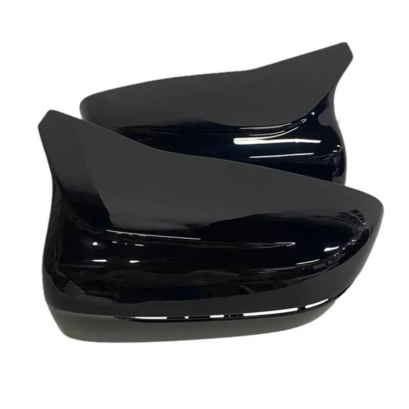 Außenspiegelabdeckung Aus Karbonfaser, Passend Für BMW 3er/5er/6er/7er/8er G11 G12 G14 G15 G16 G20 G21 G30 G31 2019 2020.(RHD-Bright black) von KWEZ