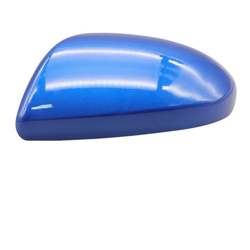 Auto-Rückspiegel-Abdeckkappe, passend für Mazda 2 Demio 2007 2008 2009 2010 2011 2012 2013, Außenspiegel-Gehäuse.(Blue2 LH) von KWEZ
