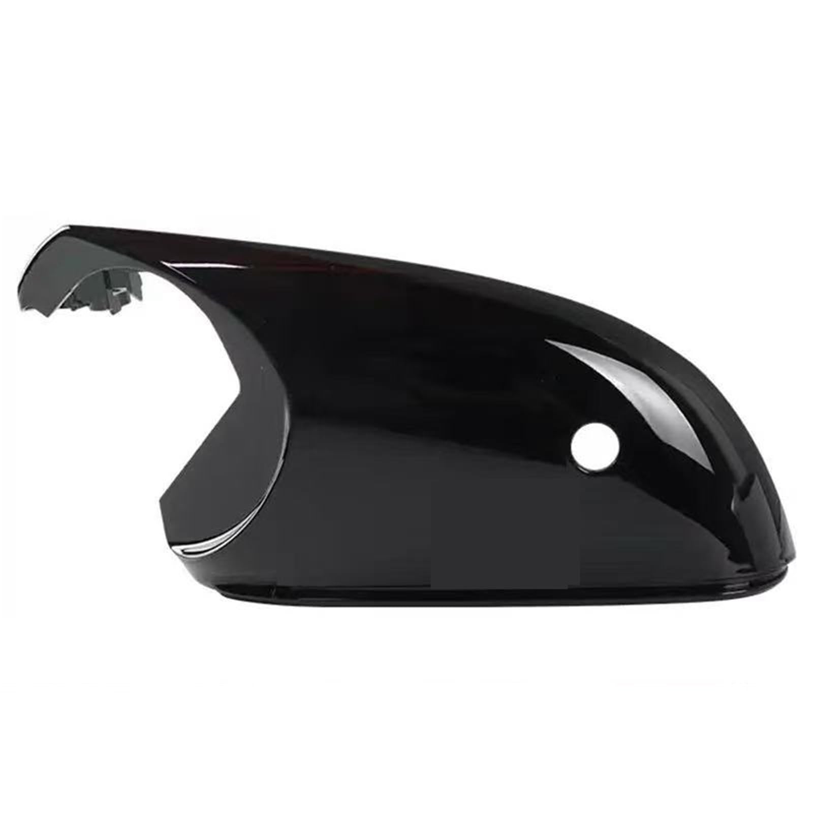 Autospiegelabdeckung passend für BMW X1 X2 F48 F49 2016 2017 2018 2019 2020 2021 2022.(Black with hole L) von KWEZ