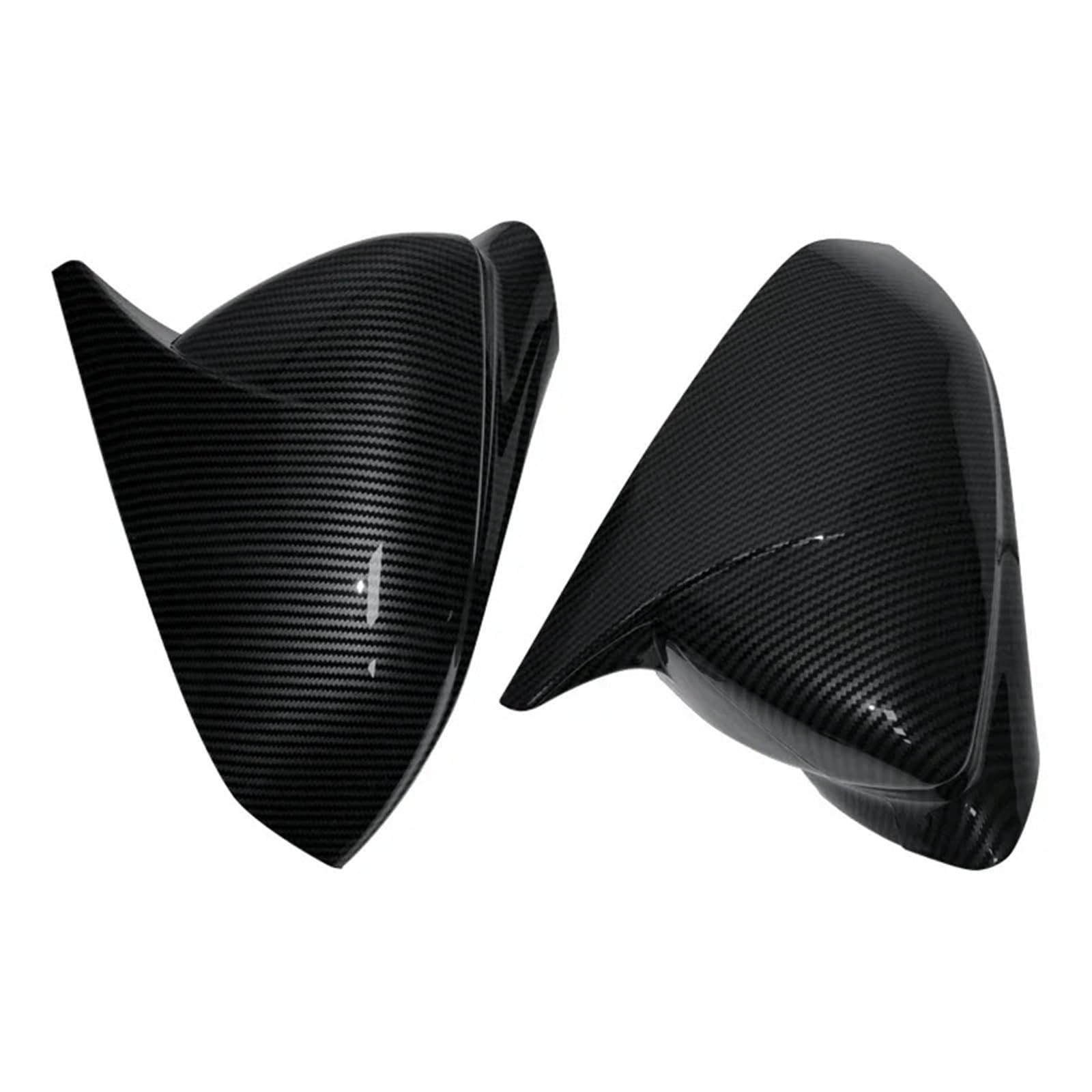 Carbonfaser-Rückspiegelabdeckungen, passend für Seat Leon Cupra Formentor 2020 2021 2022 2023 2024.(Carbon pattern) von KWEZ
